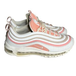 Nike Air Max 97 Bleached Coral White Summit Size 10.5 For women